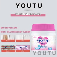 Explosion salt 500g Detergent Clothes Stain Remover Bleaching Powder  Stain Remover Remove Stubborn 
