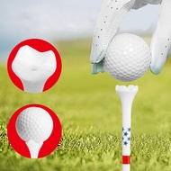 GOLF Plastic Nail TEE Resistant Striped Ball Holder GOLF Plastic Tee