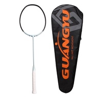 Badminton Racket3u Offensive Boys' Powerful Smash Shot35Full Carbon Badminton Racket Single Racket F