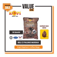 Kopi 434 Muar Elephant Bean Coffee Kopi-O Kosong (30 Bags x 9g)
