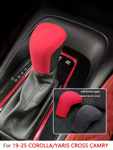 Car Gear Head Shift Knob Cover Trim Sticker for Toyota Corolla E210 2019-2024 Camry XV70 Corolla Cro