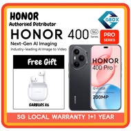 HONOR 400 Pro 5G (12+12 512GB) | 24GB RAM Turbo | 200MP AI Camera | 5000mAh | Official SG Set