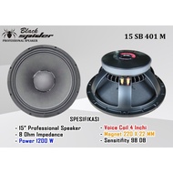 Sale Speaker Component Black Spider BS 15 SB 401 M 15"