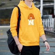 BK-678-Long Cute Cartoon Hooded Sweatshirt Can Be Worn By Both Men And Women. Comfortable Polyester 