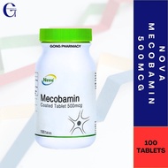 NOVA MECOBAMIN 500MCG ( TREATMENT OF NUMBNESS, PAIN & VITAMIN B12 DEFICIENCY )