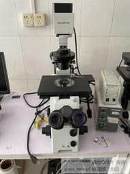 現貨OLYMPUS奧林巴斯IX71熒光顯微鏡，功能包好，成色85