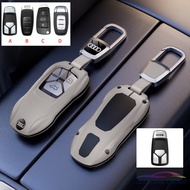 Zinc Alloy Remote Key Case For Audi A1 A3 A4 A5 A6 A7 A8 C7 TT Audi A6L B9 C8 A8L E-tron Audi Quattr