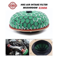 HKS Style Air Filter / Mushroom Filter (83mm) HKS Open Pod Filter *READY STOCK*