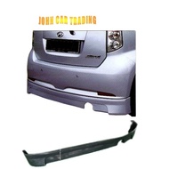 Ready Stock Myvi 2005 Wald PU Rear Skirt BodyKit Myvi Skirt Belakang Myvi Rear Lip PU Material