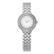 Aries Gold VX00A White Dial Silver Stainless Steel Strap Women Watch L 5041 S-MP