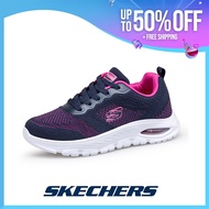 Skechers รองเท้าผ้าใบผู้หญิง Go Walk Massage Fit - Tidal - รองเท้าผ้าใบ Slip-Ins ที่สะดวกสบาย SK0307