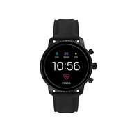 Fossil BQD1000 Gen 4 Smartwatch Explorist HR Black Silicone watch (2 Yr Warranty)
