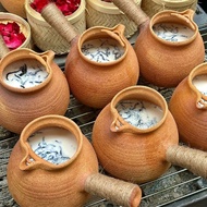 [Big Sale] Yunnan Pure Handmade Clay Pottery Grilled Teapot Dry Burnable Stoneware Surround Oven Boi