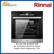 Rinnai RO-E6533T-EB 21 Function Built-In Oven Super Size Capacity: 77L