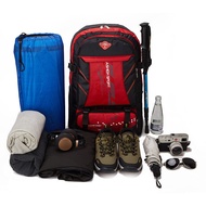 [Expandable] 65L Large Capacity Backpack Sports Outdoor Travel Backpack Men Women Hiking Bag