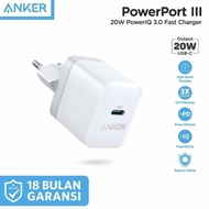 Wall Charger Anker Powerport Iii 20W A2631 - Nano A2633 - Cube A2149 |