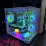 [SOLD] (Custom PCs Available) RGB Gaming PC - Ryzen 5 2600, AMD RX 6600XT, 16GB (8x2) DDR4 3000MHz, 