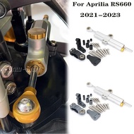 New Steering Stabilize Damper Bracket Mount CNC Motorcycle Accessories For Aprilia RS660 RS 660 rs66