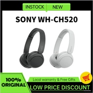 Sony WH-CH520 Wireless Headphones Bluetooth On-Ear Headset with Microphone black color