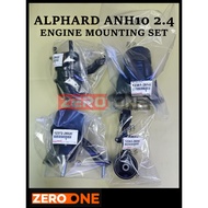 TOYOTA ALPHARD ANH10 2.4 ENGINE MOUNTING SET