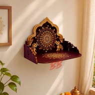 SMALL INDIAN ALTAR TABLE HANGING/ INDIAN PRAYING ALTAR/ ALTAR SEMBAHYANG HINDU GANTUNG MEJA