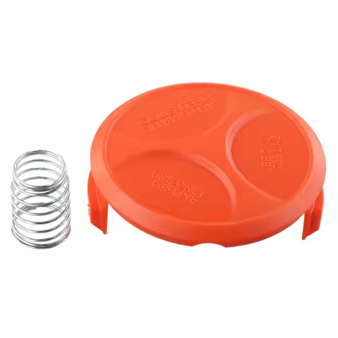 1/2Pcs ABS Spool Cover Trimmer Spool Cap For Black & Decker BESTA525 BESTA528 BESTA530 ST1823 Lawn M