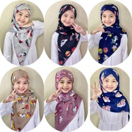 MUST BUY TUDUNG BAWAL COTTON CORAK BUDAK / TUDUNG BAWAL KANAK KANAK