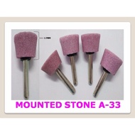 MOUNTED STONE GRINDING ABRASIVE (5 PCS)