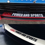 car sticker HKS power and sport car body bumper sticker windscreen windshield sticker bumper