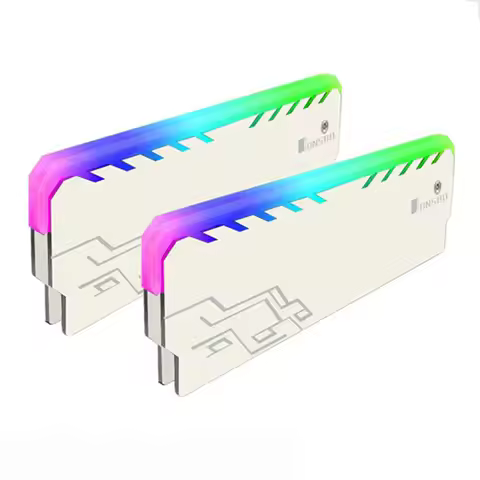 RGB RAM Heatsink DDR DDR3 DDR4 Memory Cooling Heat Spreader for Desktop Computer