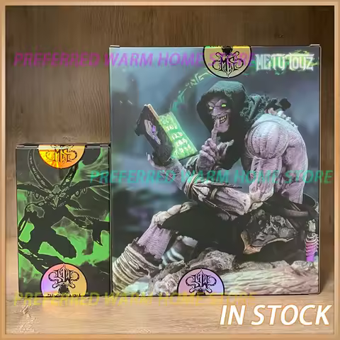 In Stock Originate Memory toys Warcraft Necromancer Baron scharmann Goblin Movable Model Collection 