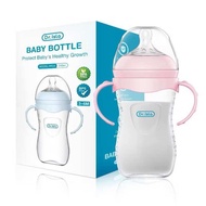 DR.ISLA BOTOL SUSU NATURAL WIDE NECK BABY NEWBORN MILK FEEDING BOTTLE (11OZ/8OZ/5OZ) / DR ISLA TEAT