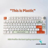149 keys Lychee g80/G96 pro MDA profile Plastic keycap MDA height "this is plastic" retro PBT therma