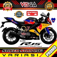 R15 V4 Sticker Striping R15 V4 Sticker Moto R15 V4 Striping R15 V4 2022 Redbull