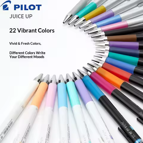 PILOT Juice Up Gel Pen Retractable Metal Tip 0.3/0.4/0.5mm 22 Colors Available Quick Dry Waterproof 