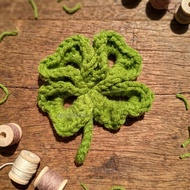 I21. Leaf Clover Hair Clip | Crochet Hair Clip | Hair Clip