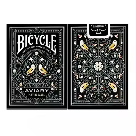 Bicycle Aviary Playing Cards Deck Poker Size Magic Card Games Magic Trick Props for Magician Poker C
