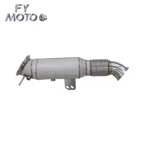 FOR G05 X5/G06 X6 20+ 3.0T B58 OPF Downpipe G05/06 with Heat Shield