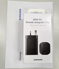 全新 行貨 Samsung 三星 原廠 65W 充電器 充電插座 支援 USB Type-A Type-C