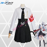 [Ready Stock] Blue Archive cosplay Game Costume Shiromi Iori cosplay Performance Costume