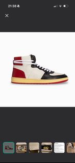 Collegium Pillar Destroyer High “Varsity Red” Made in Italy. Not nike jordan 1