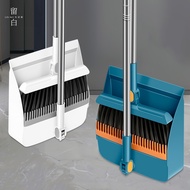 Foldable Standing Broom Set Broom+Dustpan Cleaning Dustpan Sweeping Household Folding
