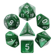 7 High Quality Dice Polyhedral Dice Set DND Dice RPG + Pouch
