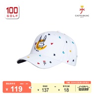 Castelbajac (C Brand) Golf Cap Ladies Brand New Embroidered logo Sun Visor Cap