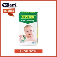 [NEW LOOK ] APPETON BABY DROP 30ML [APPETON MULTIVITAMIN PLUS INFANT DROPS]