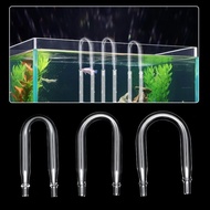 Aquarium U Shaped Air Pipe Connector Fish Tank Co2 Refiner Glass Tube Co2 Oxygen Tube For Co2 Diffus