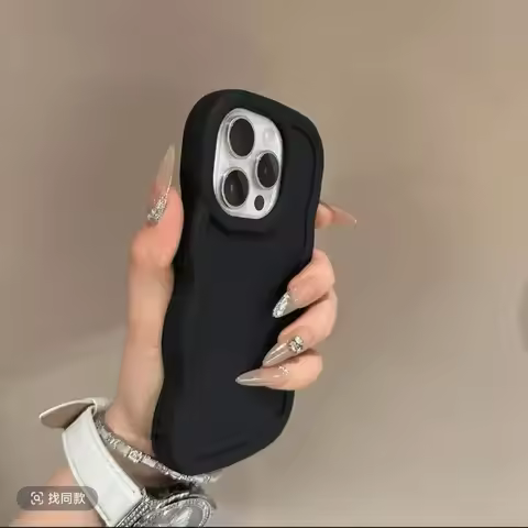 For OPPO A17 A17K A16K A16E A15 A15S A16 A16S A54 A54s A55 A59 A93 A74 A95 Phone Case 3D Wave Cute C