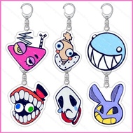 HK2 THE AMAZING DIGITAL CIRCUS Acrylic Keychain Backpack Pendant Bags Accessories Anime Periphery HK