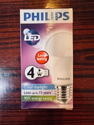 Philips LED E27 Bulb - 4W,  7W, 10W, 14W (Cool Daylight)