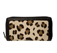 Dompet Clutch Kulit Asli Dgn Motif Print Leopard